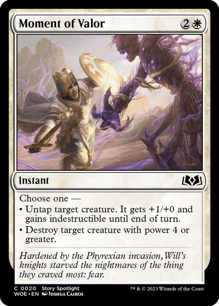 Moment of Valor [Wilds of Eldraine] 20