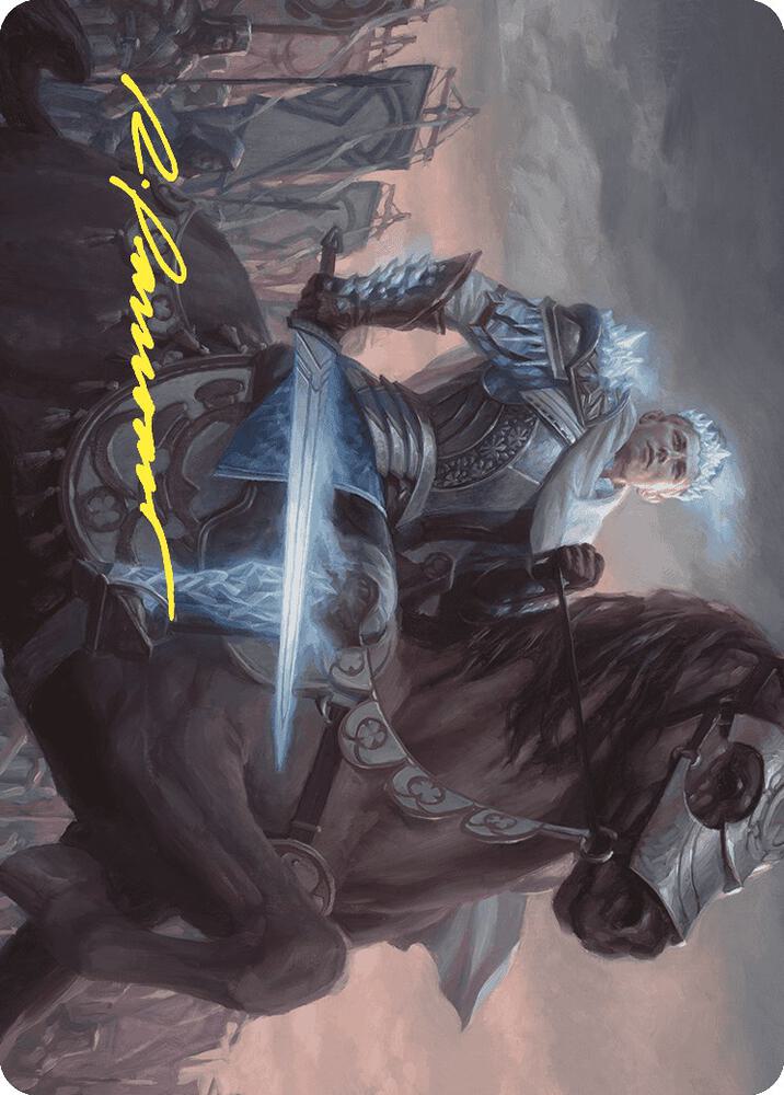 Will, Scion of Peace Art Card (Gold-Stamped Signature) [Art Series: Wilds of Eldraine] 34
