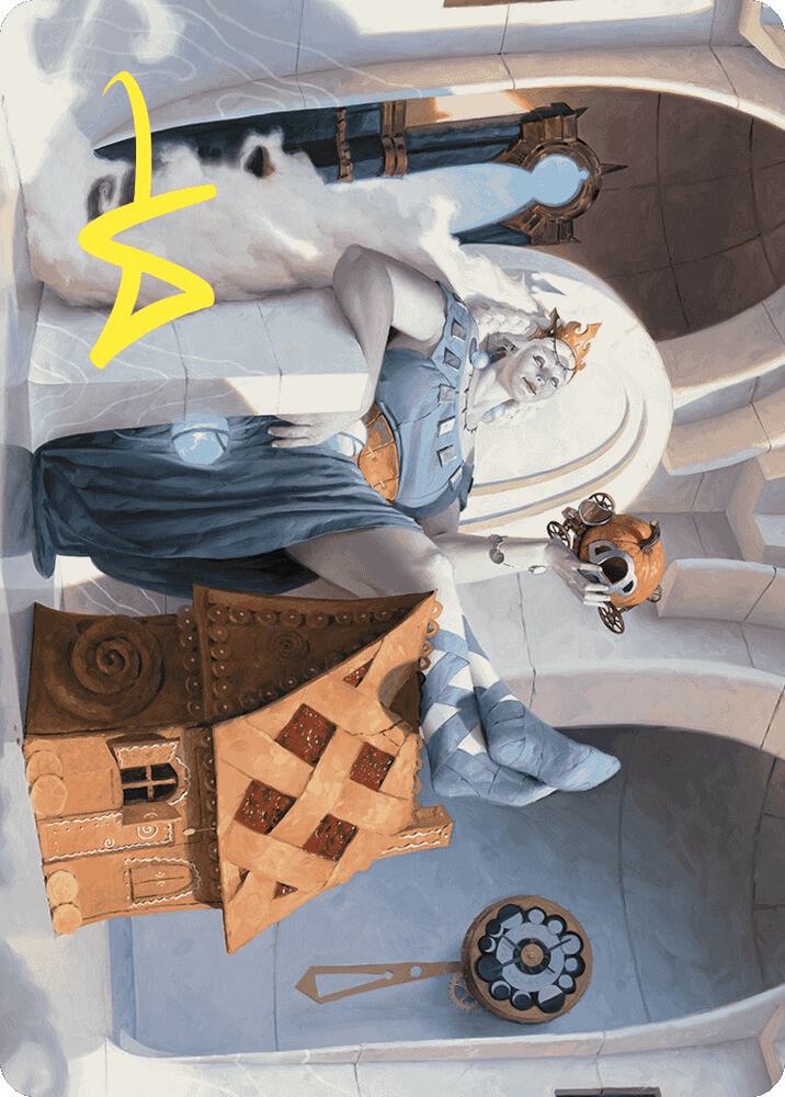 Beluna Grandsquall Art Card (Gold-Stamped Signature) [Art Series: Wilds of Eldraine] 36