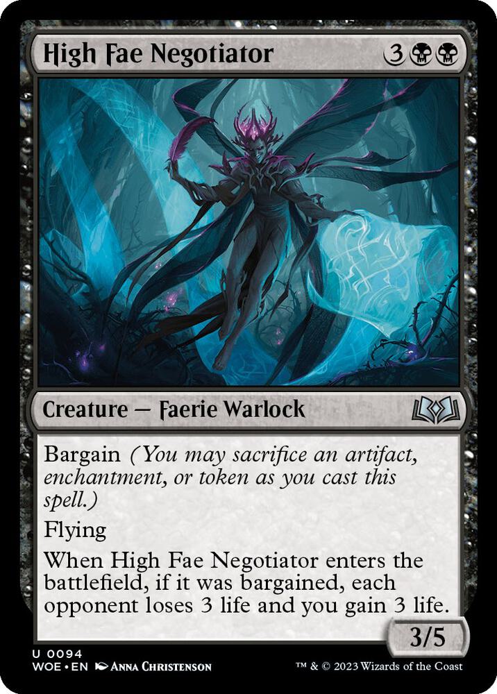 High Fae Negotiator [Wilds of Eldraine] 94