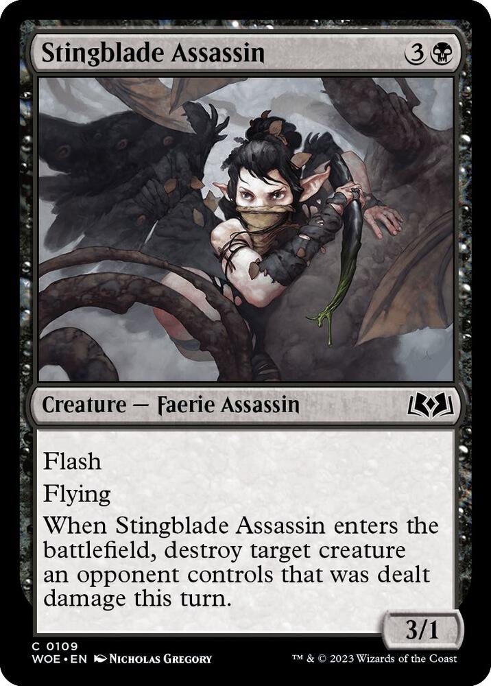 Stingblade Assassin [Wilds of Eldraine] 109