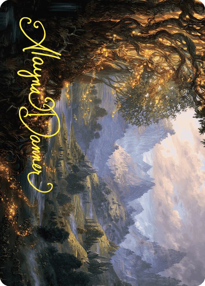 Evolving Wilds Art Card (Gold-Stamped Signature) [Art Series: Wilds of Eldraine] 47