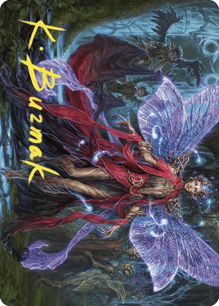 Tegwyll, Duke of Splendor Art Card (Gold-Stamped Signature) [Art Series: Wilds of Eldraine] 48