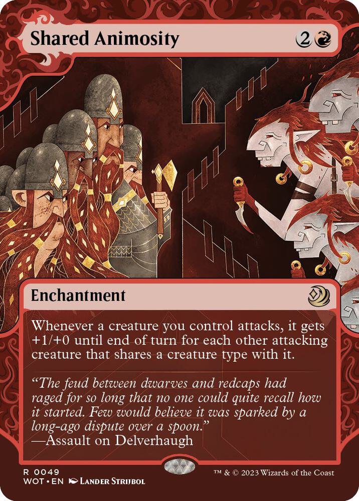 Shared Animosity [Wilds of Eldraine: Enchanting Tales] 49