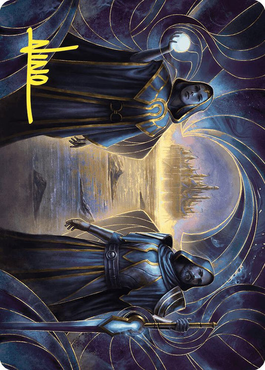 Court of Vantress Art Card (Gold-Stamped Signature) [Art Series: Wilds of Eldraine] 52