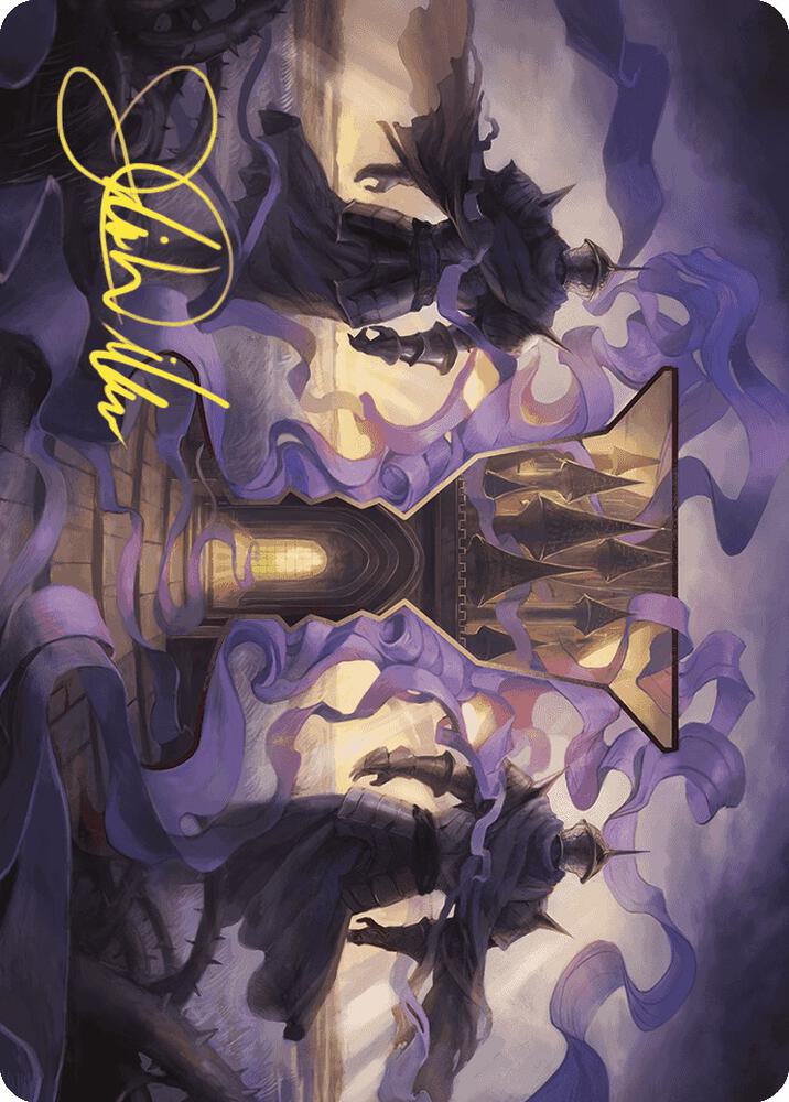 Court of Locthwain Art Card (Gold-Stamped Signature) [Art Series: Wilds of Eldraine] 53