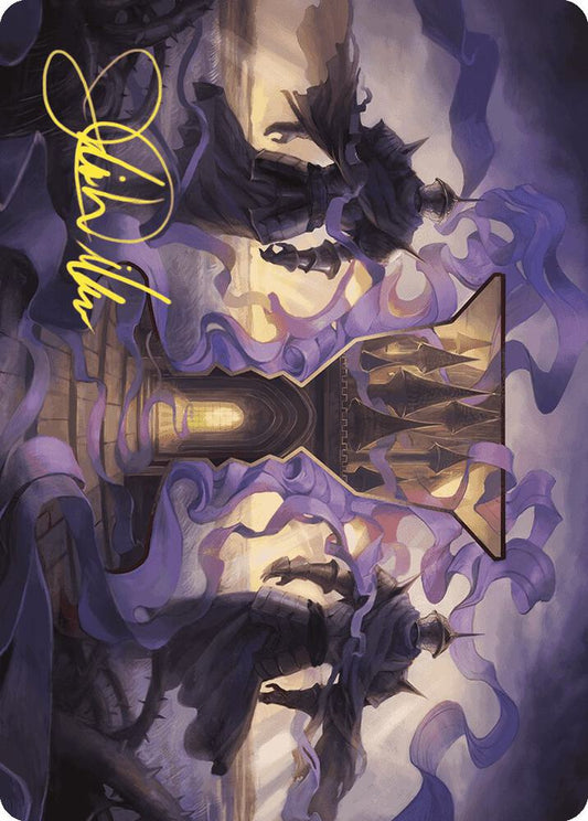 Court of Locthwain Art Card (Gold-Stamped Signature) [Art Series: Wilds of Eldraine] 53
