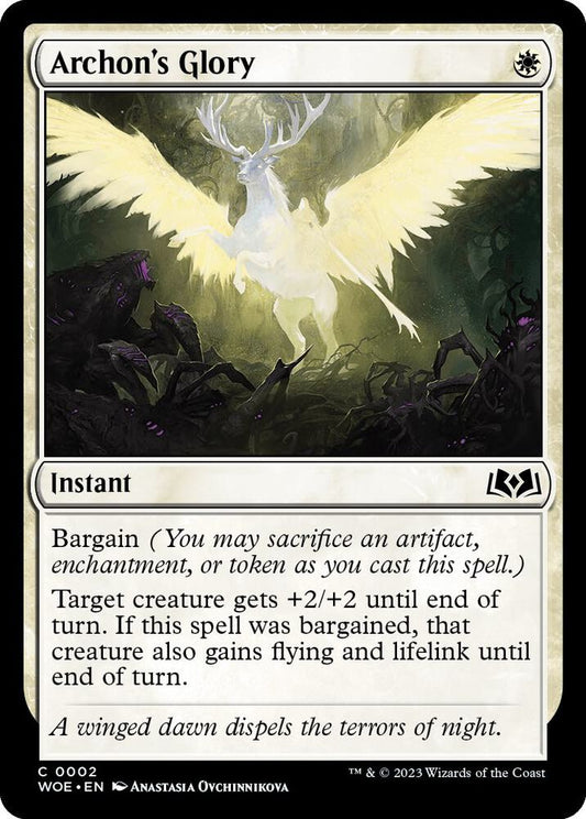 Archon's Glory [Wilds of Eldraine] 2