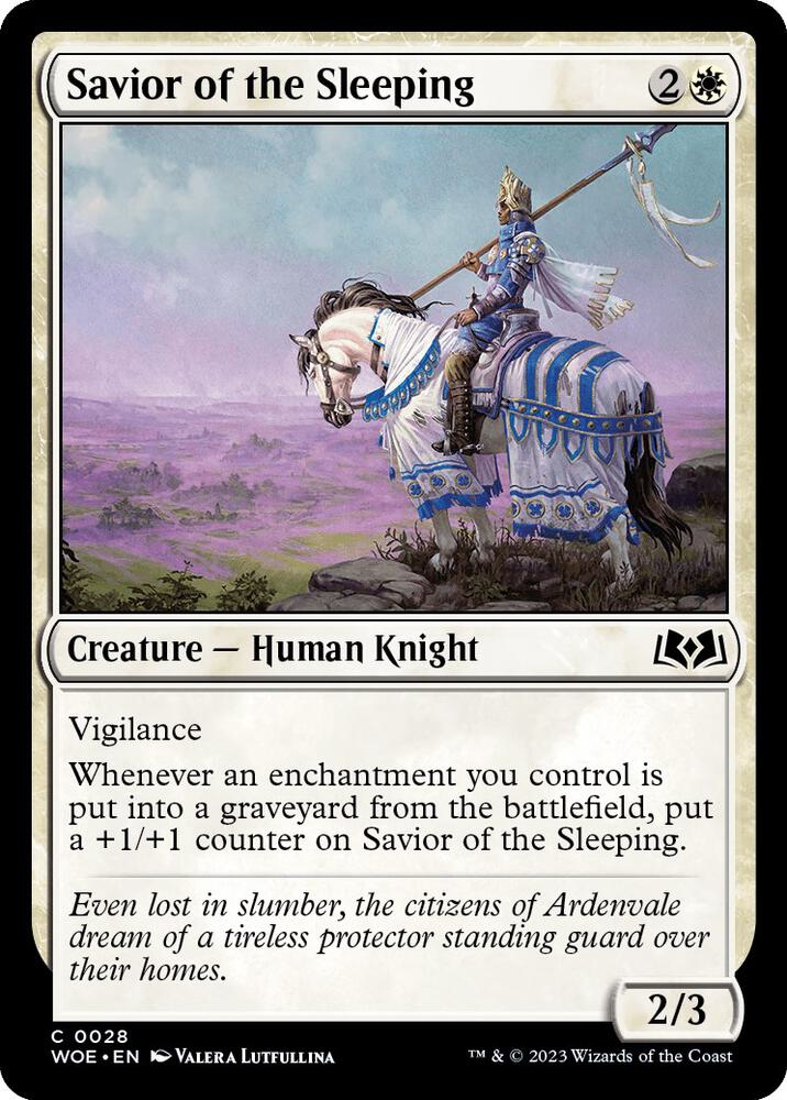 Savior of the Sleeping [Wilds of Eldraine] 28