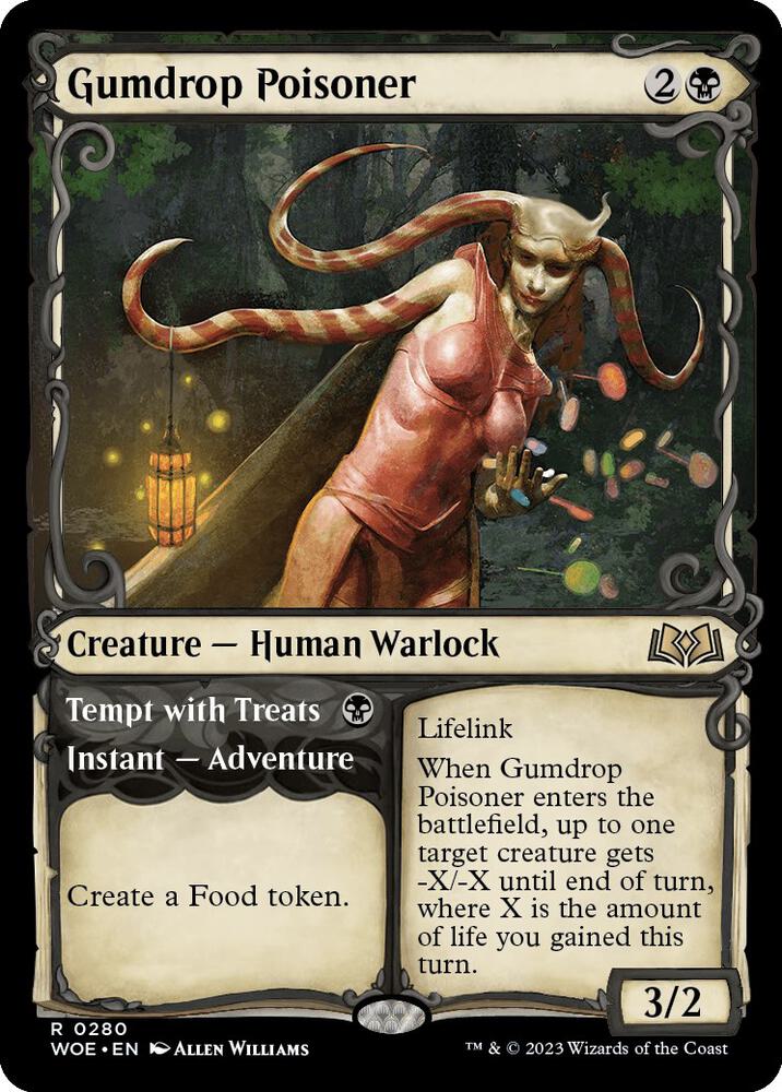 Gumdrop Poisoner (Showcase) [Wilds of Eldraine] 280