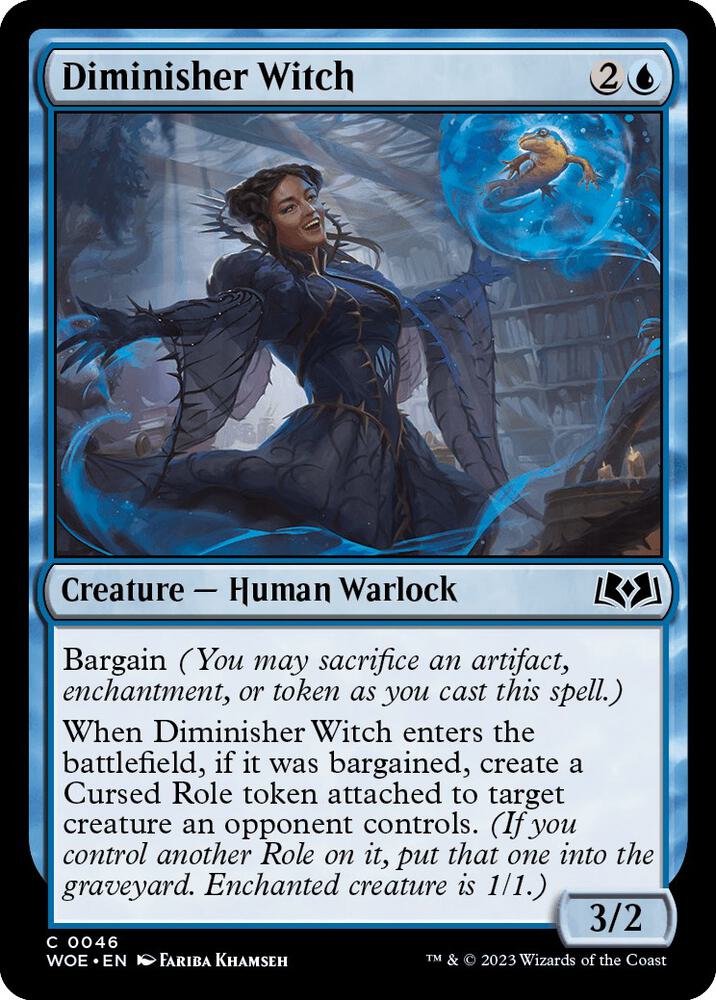 Diminisher Witch [Wilds of Eldraine] 46