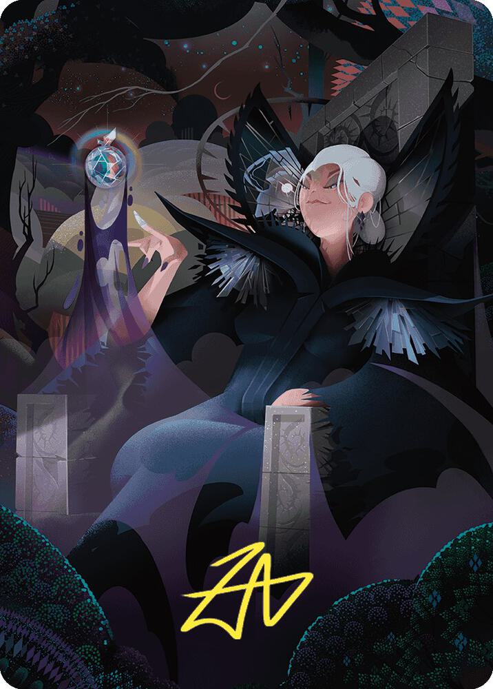 Eriette of the Charmed Apple Art Card (Gold-Stamped Signature) [Art Series: Wilds of Eldraine] 58