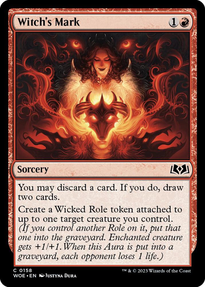 Witch's Mark [Wilds of Eldraine] 158