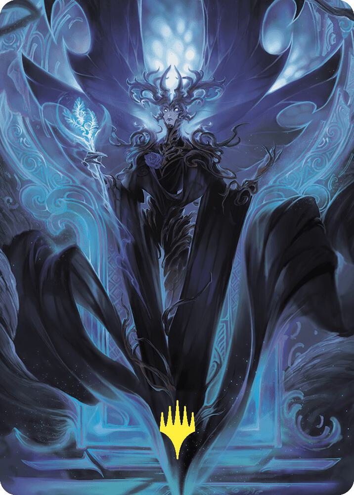 Talion, the Kindly Lord Art Card (Gold-Stamped Planeswalker Symbol) [Art Series: Wilds of Eldraine] 60