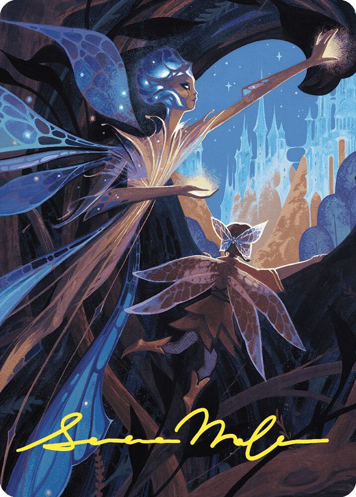 Kindred Discovery Art Card (Gold-Stamped Signature) [Art Series: Wilds of Eldraine] 67