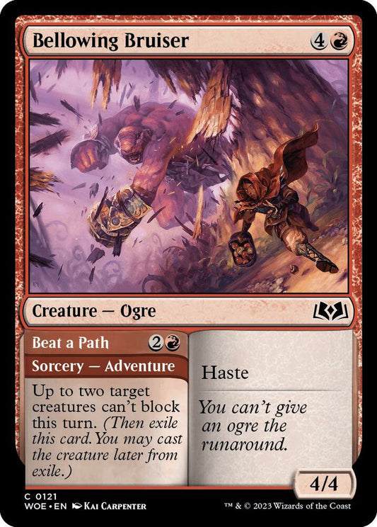 Bellowing Bruiser [Wilds of Eldraine] 121