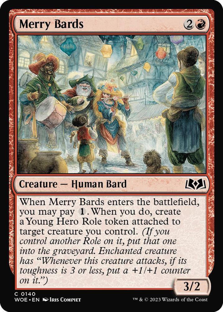 Merry Bards [Wilds of Eldraine] 140
