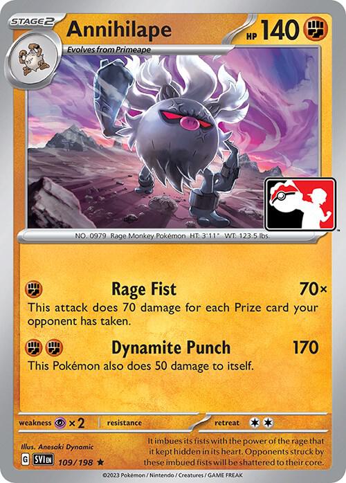 Annihilape [Prize Pack Series Cards] 109/198
