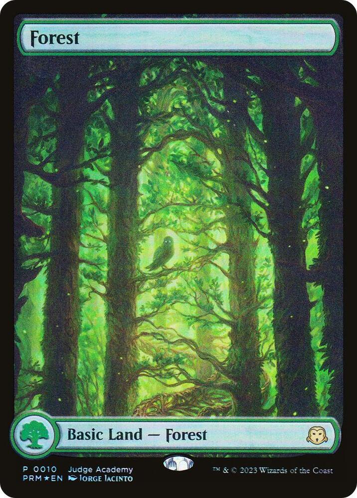 Forest - Full Art (0010) [Judge Promos] 10