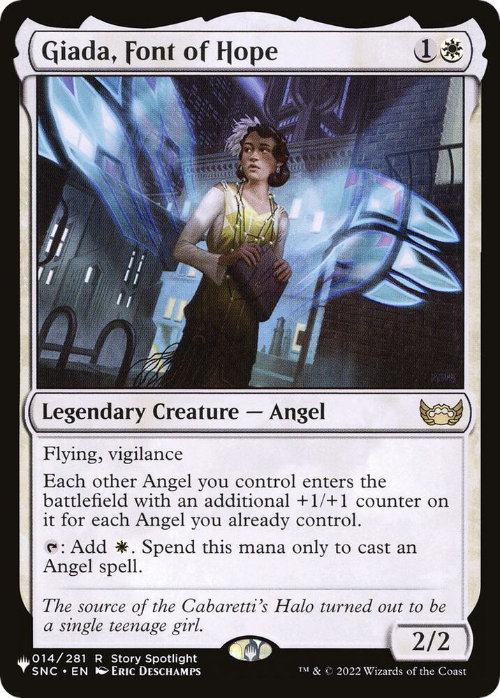 Giada, Font of Hope [The List Reprints] 014/281