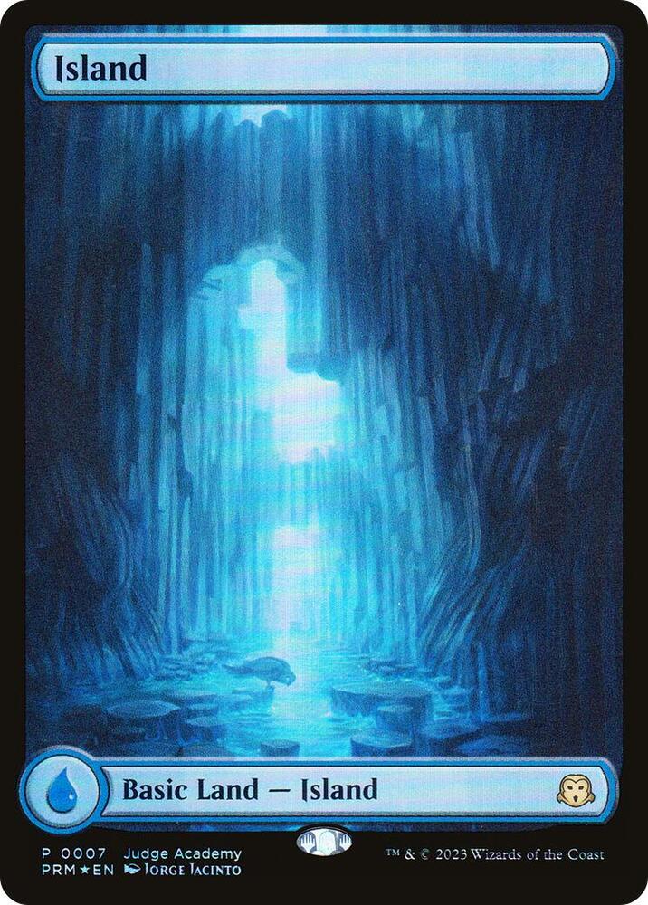 Island - Full Art (0007) [Judge Promos] 7