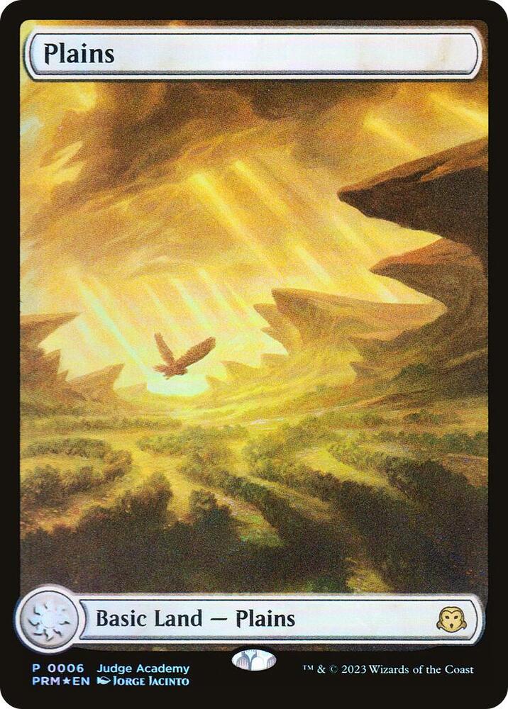 Plains - Full Art (0006) [Judge Promos] 6