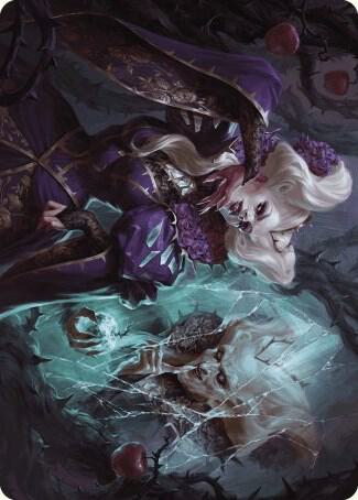 Conceited Witch Art Card [Art Series: Wilds of Eldraine] 11