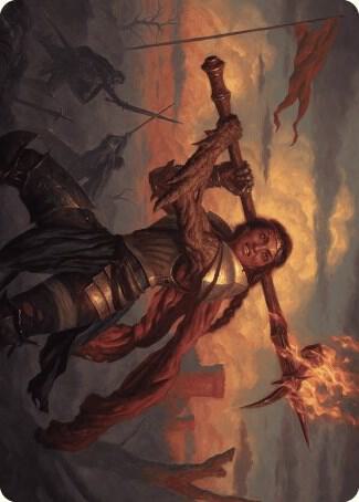 Imodane, the Pyrohammer Art Card [Art Series: Wilds of Eldraine] 18