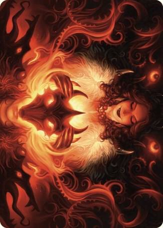 Witch's Mark Art Card [Art Series: Wilds of Eldraine] 21