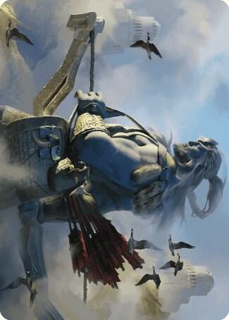 Skybeast Tracker Art Card [Art Series: Wilds of Eldraine] 27