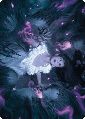 Neva, Stalked by Nightmares Art Card [Art Series: Wilds of Eldraine] 30