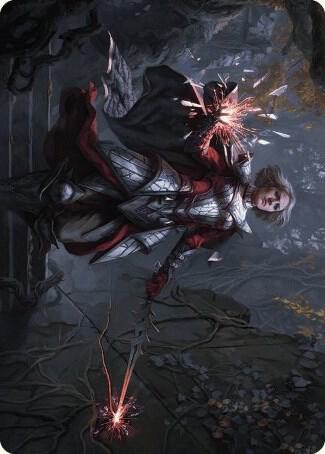 Rowan, Scion of War Art Card (31/81) [Art Series: Wilds of Eldraine] 31