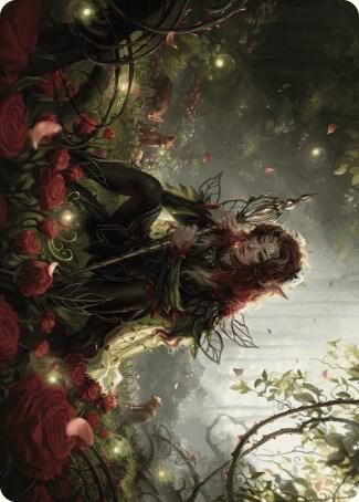 Yenna, Redtooth Regent Art Card [Art Series: Wilds of Eldraine] 35