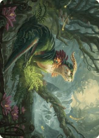 Elusive Otter Art Card [Art Series: Wilds of Eldraine] 37