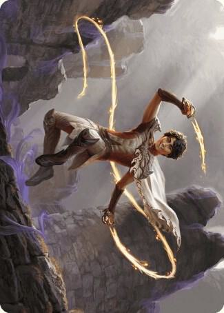 Kellan, the Fae-Blooded Art Card [Art Series: Wilds of Eldraine] 39