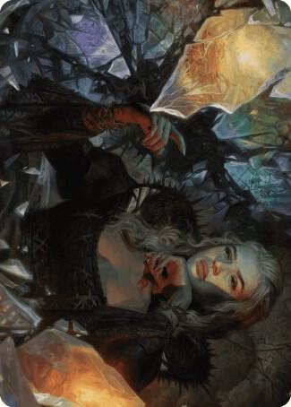 Prophetic Prism Art Card [Art Series: Wilds of Eldraine] 45