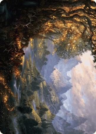 Evolving Wilds Art Card [Art Series: Wilds of Eldraine] 47