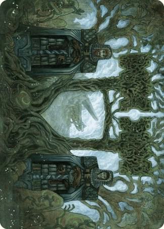 Court of Garenbrig Art Card [Art Series: Wilds of Eldraine] 54