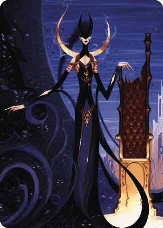 Ashiok, Wicked Manipulator Art Card (57/81) [Art Series: Wilds of Eldraine] 57