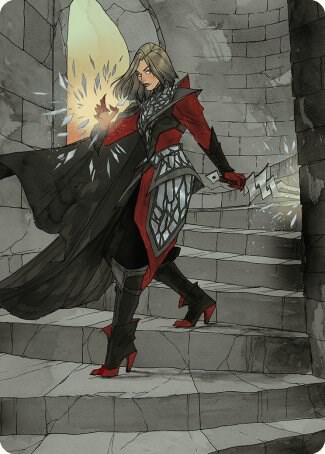 Rowan, Scion of War Art Card (59/81) [Art Series: Wilds of Eldraine] 59