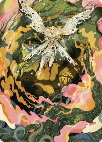 Greater Auramancy Art Card [Art Series: Wilds of Eldraine] 61