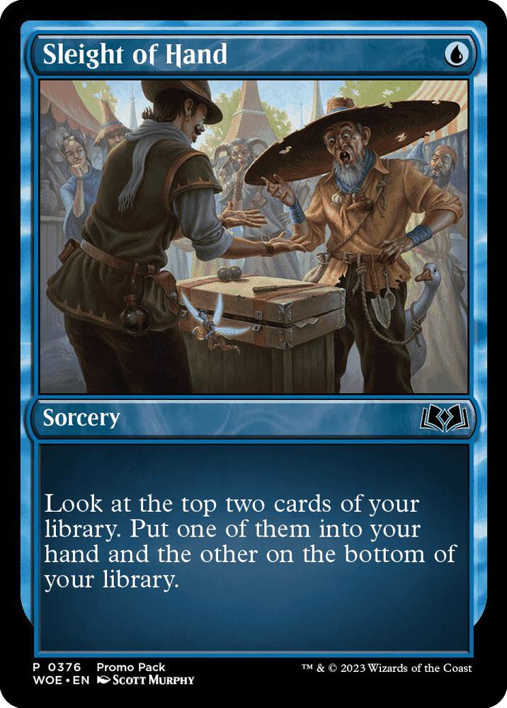 Sleight of Hand [Promo Pack: Wilds of Eldraine] 376