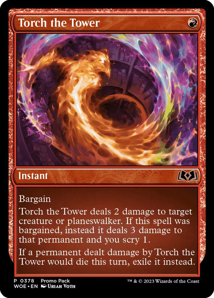 Torch the Tower [Promo Pack: Wilds of Eldraine] 378