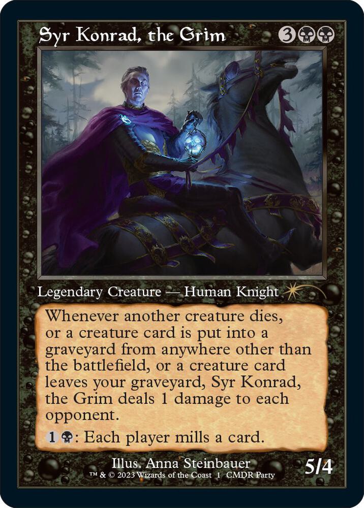 Syr Konrad, the Grim (Retro Frame) [WPN & Gateway Promos] 1