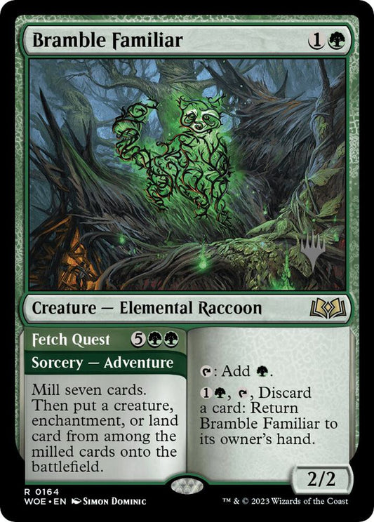 Bramble Familiar [Promo Pack: Wilds of Eldraine] 164