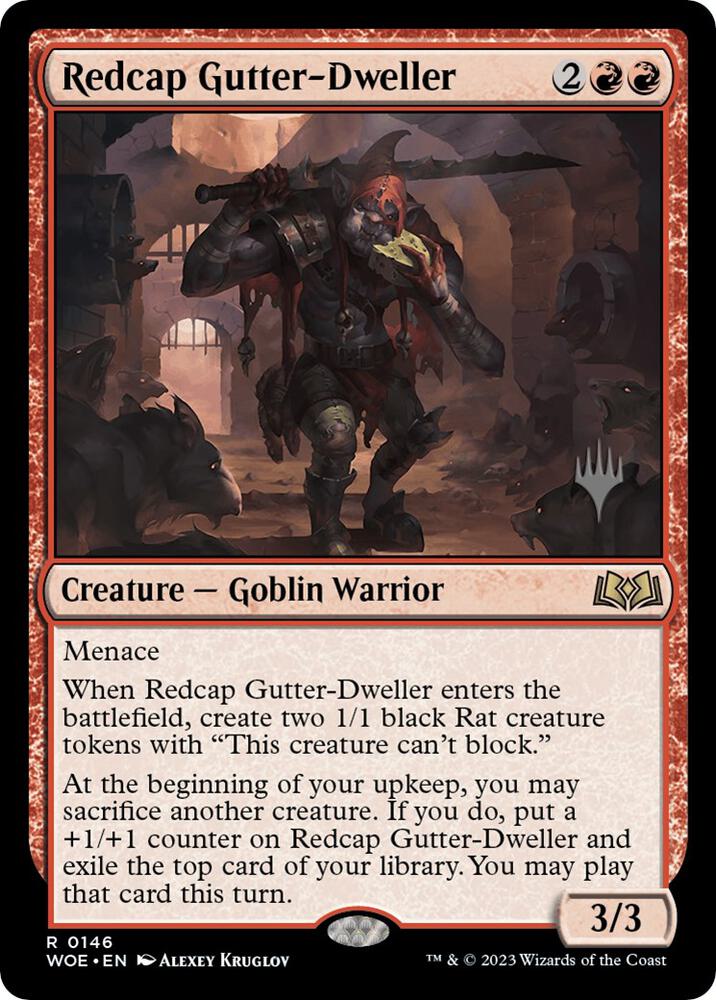 Redcap Gutter-Dweller [Promo Pack: Wilds of Eldraine] 146