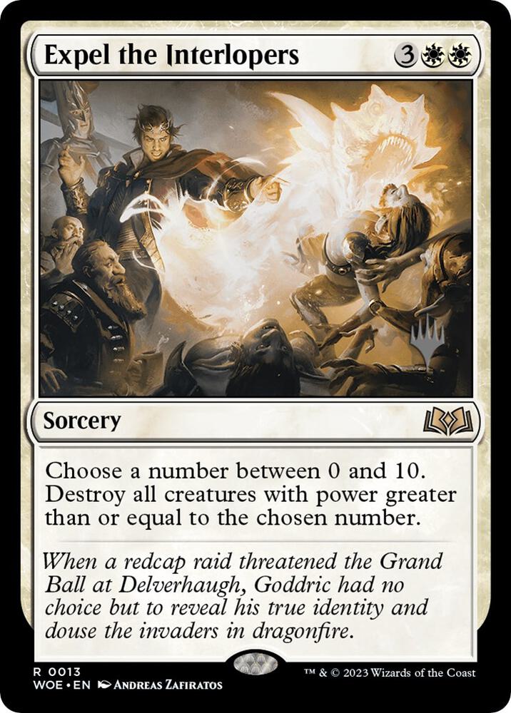 Expel the Interlopers [Promo Pack: Wilds of Eldraine] 13