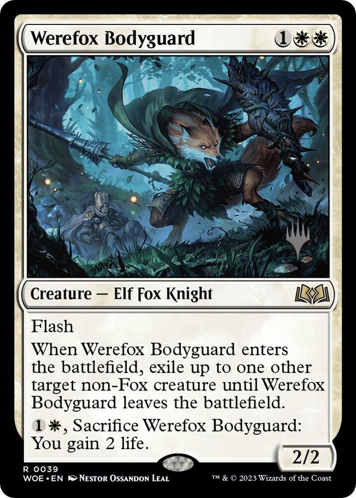 Werefox Bodyguard [Promo Pack: Wilds of Eldraine] 39