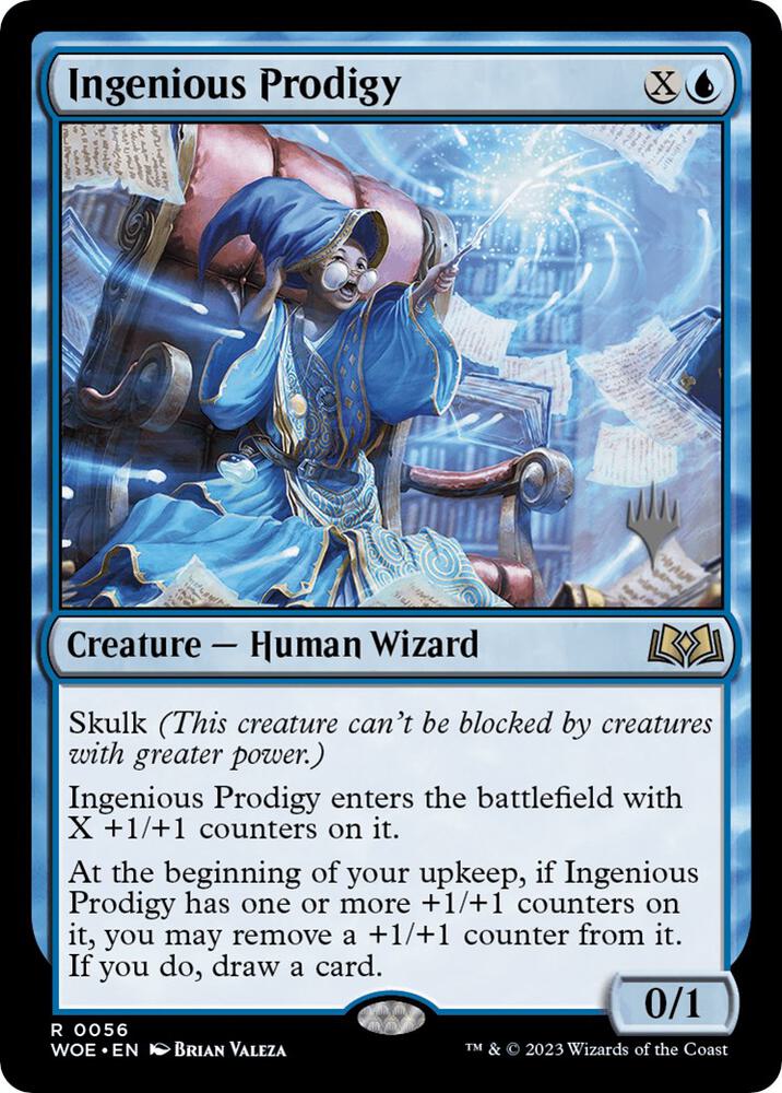 Ingenious Prodigy [Promo Pack: Wilds of Eldraine] 56