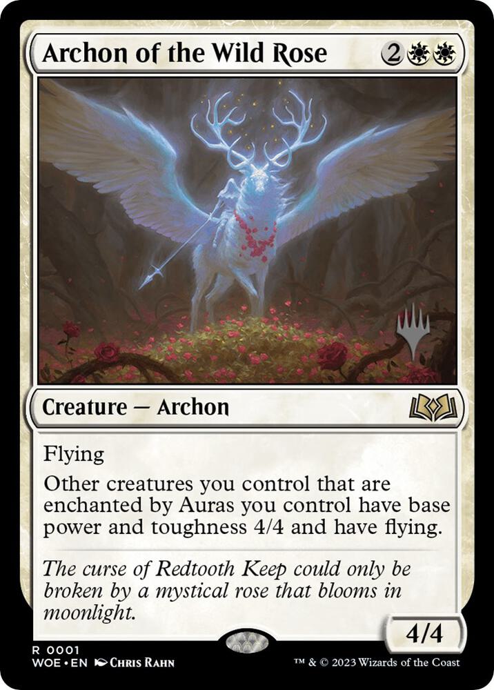 Archon of the Wild Rose [Promo Pack: Wilds of Eldraine] 1